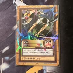 初期 絶版 ワンピースカードダス ハイパーバト ゾロ C38 虎狩り - メルカリ