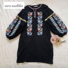 美品▲2020▲Sara Mallika サラマリカ// 刺繍チュニック Sara Mallika - 美品△2020△Sara Mallika サラマリカ// 刺繍