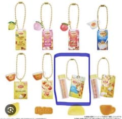 Lipton 水出しアイスティー ミニチュアチャーム ガチャのサムネイル