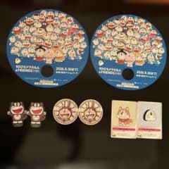 非売品】ドラえもん 100%ドラえもん展 ノベルティステッカーカード8点