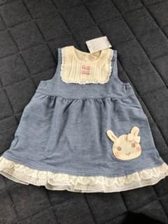 ワンピース 子供 女の子 90cm 未使用品のサムネイル