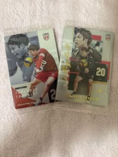山本智大 バレーボール 日本代表 2026ウエハースカード 2枚セットのサムネイル