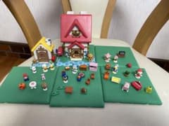 どうぶつの森 森をつくろうシリーズ フィギュア　建物　家具　まとめ売り どうぶつの森 森をつくろフィギュア ハウス 家具 セット まとめ売り 即
