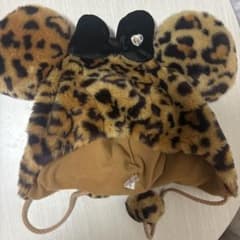 【大人気】ディズニーヒョウ柄ファンキャップのサムネイル