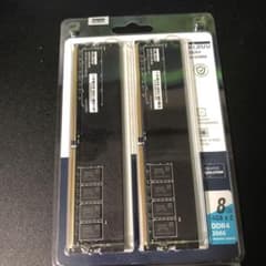 デスクトップpc用メモリ　DDR4 2666 4GB×2枚のサムネイル