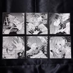 列強戦線 5巻 6巻 特典 アニメイト 複製ミニ色紙 6種 イラストカード