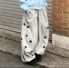 スウェットパンツ　星柄のサムネイル