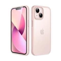 매트 케이스 iPhone 13 6.1 인치 (초크 핑크)