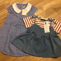 女の子　ワンピース　Tシャツ　まとめ売りのサムネイル
