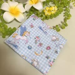サニタリーケース ゆめかわ ユニコーン柄(ブルー)のサムネイル