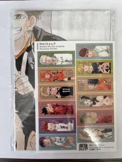 ハイキュー!!烏野高校バレー部集合写真ポスター＆シールステッカー