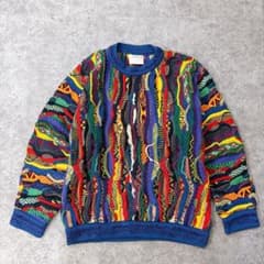 美品 good配色 COOGI クージー 3Dニット 立体編み M - メルカリ