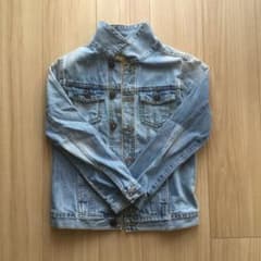 ZARA キッズ　デニムジャケット　Gジャン　140のサムネイル