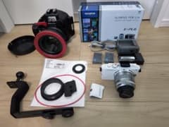OLYMPUS PEN Lite E-PL6 本体 防水プロテクタpt-ep10 - メルカリ