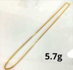 K18 YG 喜平　2面　ネックレス　50cm 5.7g 18金のサムネイル