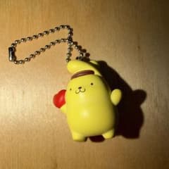 ポムポムプリン ハート ミニフィギュア キーホルダーのサムネイル
