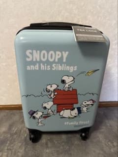 PEANUTS SNOOPY 70周年 スヌーピー キャリー新品TSAロックのサムネイル