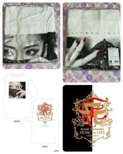 浜崎あゆみ　TA限定Tシャツ　「MUSIC for LIFE ～return～」 浜崎あゆみ TA限定Tシャツ 「MUSIC for LIFE ～return～」 - メルカリ