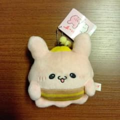 【新品】らぶいーず ミツバチになるもん ボールチェーン付きぬいぐるみ ぴょんちー