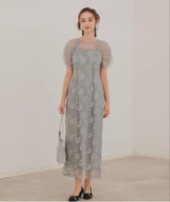 Dorry Dollブルー系ドレス　結婚式二次会のサムネイル