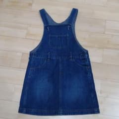 美品　キッズ　デニムワンピース　130のサムネイル