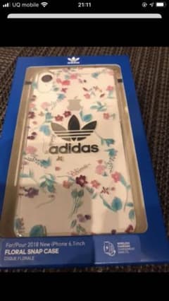 アディダス adidas iPhone XR スマホケース 新品未開封のサムネイル