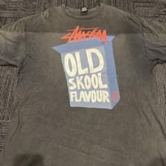 STUSSY OLD SKOOL FLAVOUR Tシャツ XLのサムネイル