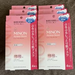 MINON アミノモイスト ぷるぷるしっとり肌マスク 4枚入（6箱）②のサムネイル