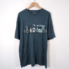 90's NEWPORT BLUE プリントTシャツ XXL ビッグサイズ 古着のサムネイル