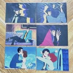 [미개봉] 미야자키 하야오 감독 루팡 3세 카리오스트로의 성 외 엽서 6장 세트