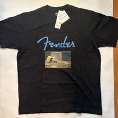 ユニクロ　Fenderコラボ テレキャスターTシャツ XL ブラックのサムネイル