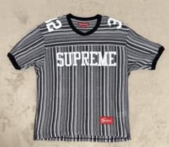 新品！Supreme Open Knit Football Top S 黒 - メルカリ