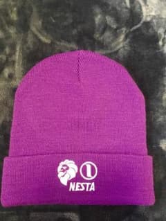 【新品 未使用】NESTA ニット帽のサムネイル