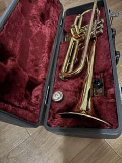 ヤマハ ゴールドトランペット 本体 ケース付き - メルカリ