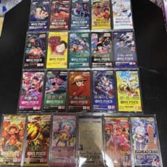 ONE PIECE カードゲーム 歴代 未開封パック コンプリートセット ONE PIECE カードゲーム コレクション 歴代 未開封パック コンプリート