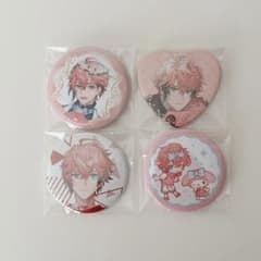 にじさんじ 赤城ウェン ハート型缶バッジ サンリオコラボ にじフェス