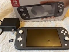 Nintendo SwitchLite グレー 15GBメモリー付き初期化済みのサムネイル