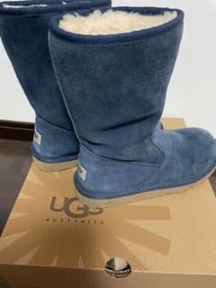 UGG アグ  ムートンブーツ キッズ 22.5センチ ブルーのサムネイル