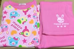 メゾピアノ パジャマ Lサイズ ピンク ミミポポ 平成レトロ - メルカリ