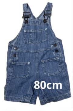 babyGap ベビー デニム オーバーオール ショートパンツ