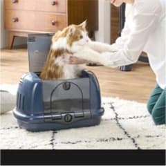 ペットキャリー　ネイビー　アイリスオーヤマ P-HC480のサムネイル