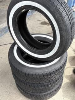 けいさん専用　185/70R14 ホワイトリボンのサムネイル