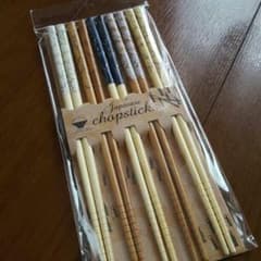 お箸　5膳のサムネイル