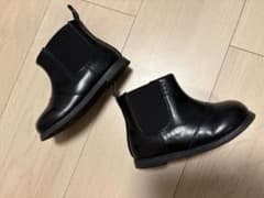 petit main キッズ ブーツ ブラック 15.0cmのサムネイル