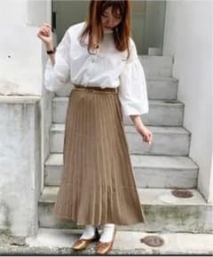 ニットプリーツスカートのサムネイル