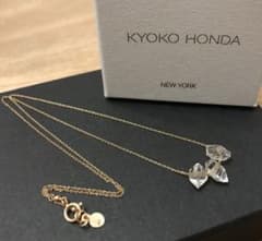 KYOKO HONDA キョウコホンダ ハーキマーダイヤ 14K 伊勢丹 - メルカリ