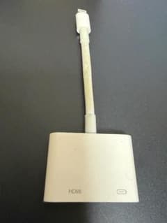 Apple純正 Lightning AV変換ケーブル HDMI (カーナビ可)のサムネイル