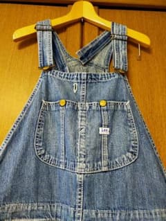 Lee デニムオーバーオール 古着のサムネイル
