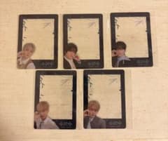 TXT セツナハナビ クリアトレカ ユニバ特典 5枚セットのサムネイル