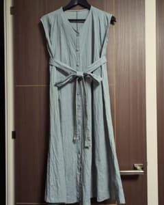 【最終価格】美品 ノースリーブ ロングワンピースのサムネイル
